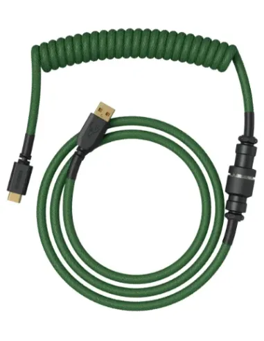 Glorious Gaming Coiled Verde 1,37 m