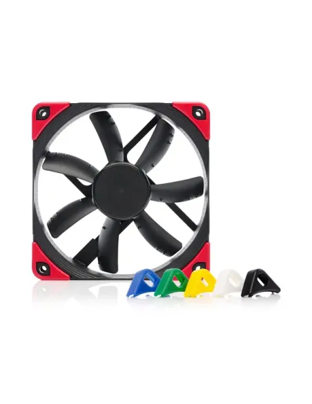 Noctua NF-S12A PWM chromax.black.swap Case per computer Ventilatore 12 cm Nero 1 pz