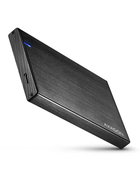 Axagon EE25-XA6C contenitore di unità di archiviazione Box esterno HDD SSD Nero 2.5"
