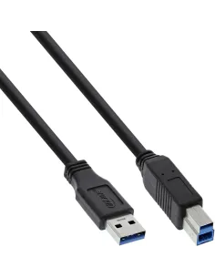 InLine Cavo USB 3.0 A maschio B maschio, nero, 3m