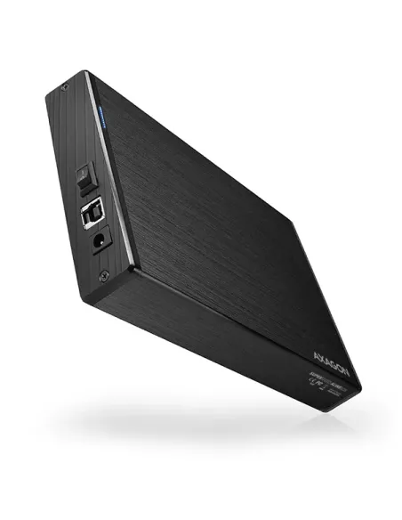 Axagon EE35-XA3 contenitore di unità di archiviazione Custodia per Disco Rigido (HDD) Nero 3.5"