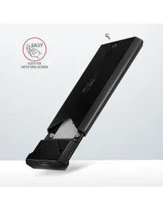 Axagon EEM2-UB2 contenitore di unità di archiviazione Box esterno SSD Nero M.2