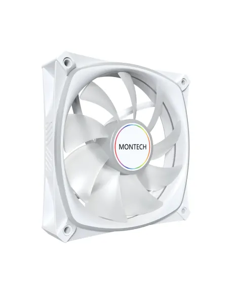 Montech AX120 PRO Case per computer Ventilatore 12 cm Bianco 1 pz