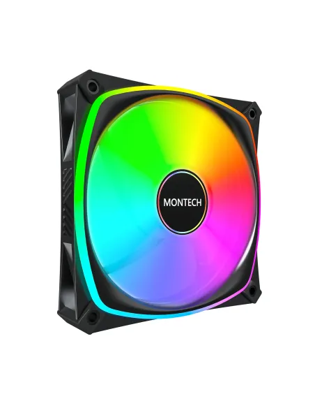 Montech AX120 PRO Case per computer Ventilatore 12 cm Nero 1 pz