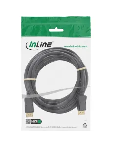 InLine Cavo DisplayPort maschio maschio, 5m, 4K2K, UHD, FullHD, dorato 2