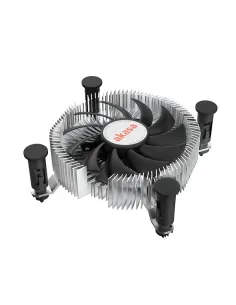 Akasa AK-CC6601EP01 sistema di raffreddamento per computer Processore Dissipatore di calore Radiatore 7,5 cm Alluminio, Nero 1
