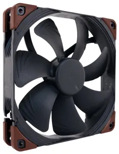 Noctua NF-A14 INDUSTRIALPPC-2000 PWM Case per computer Ventilatore 14 cm Nero, Marrone 1 pz