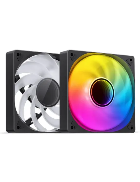 Jonsbo SL-120BR sistema di raffreddamento per computer Case per computer Ventilatore 12 cm Nero, Bianco 1 pz