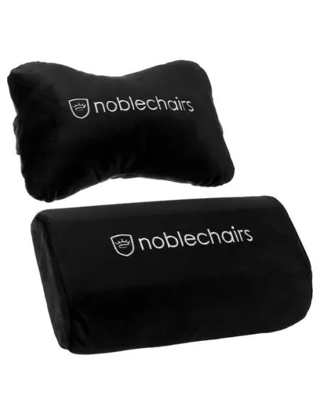 noblechairs Cushion set Nero, Bianco 2 pz