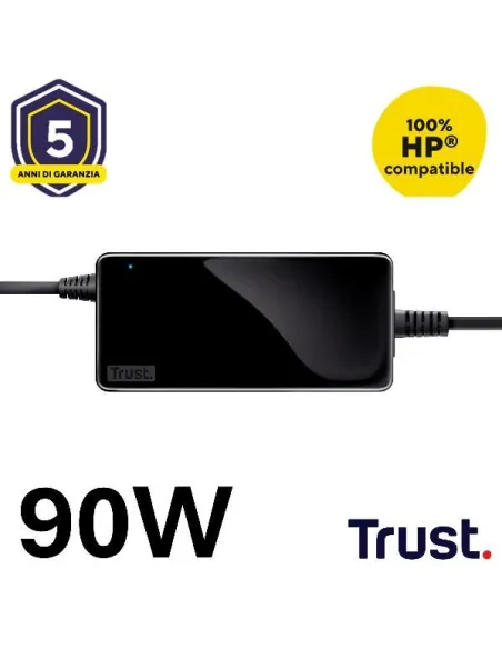 Trust 23393 adattatore e invertitore Interno 90 W Nero