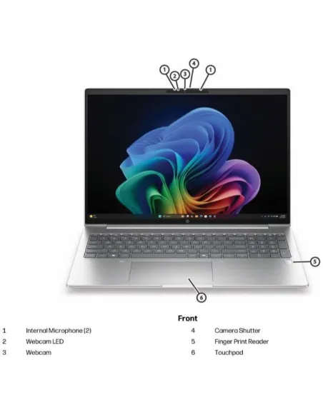 HP ProBook 4 G2a Next Gen AI Wolf Pro Security Edition Copilot+ PC