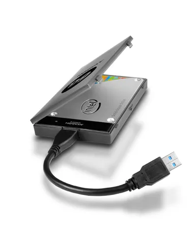 AXAGON ADSA-1S6 SLIMPort6 Adapter, USB 3.0, 2,5" SSD/HDD, SATA 6G - mit Case