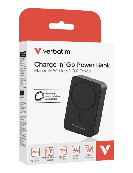POWER BANK 20000MAH MAG SAFE NERO