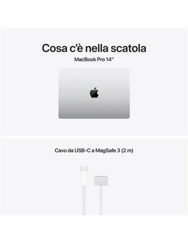 Apple MacBook Pro 2025 14" M5 10C/10G 16/1TB Silver MDE54T/A