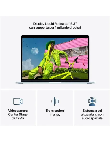 Apple MacBook Air 2026 15" M5 10C/10G 16/1TB Sky Blue MDVT4T/A