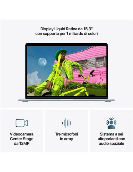 Apple MacBook Air 2026 15" M5 10C/10G 16/1TB Sky Blue MDVT4T/A