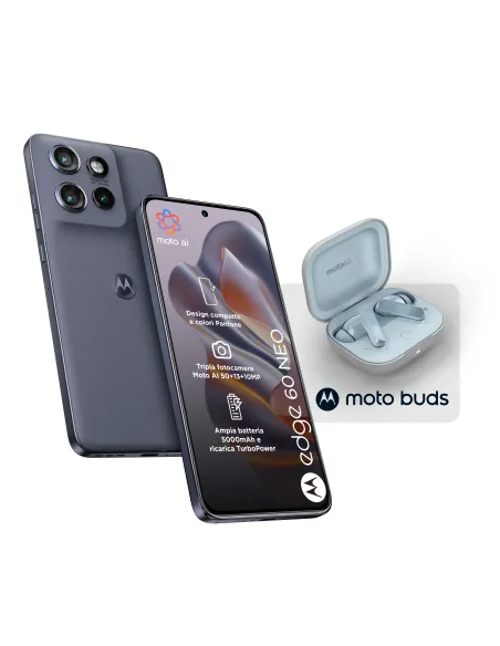 Motorola edge Pack 2x1 60 Neo 8 256 Grisaille + Moto Buds