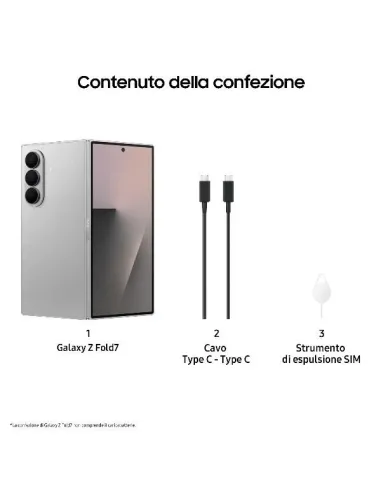 GALAXY Z FOLD7 12+256GB SILVER