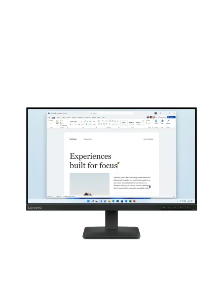 Lenovo L24-4e Monitor PC 60,5 cm (23.8") 1920 x 1080 Pixel Full HD LCD Nero