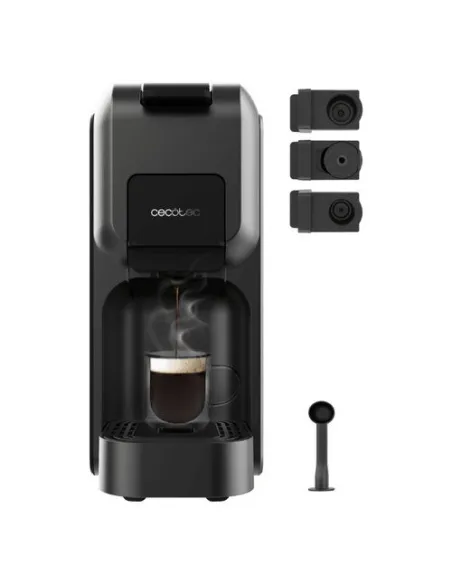 Macchina caffè Cecotec 01851 FREESTYLE Compact 4in1 Black e Gray