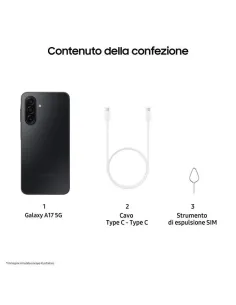 GALAXY A17 5G 4+128GB BLACK