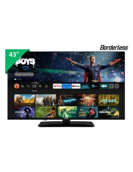 Tv Telefunken TE43759S48U4P Black