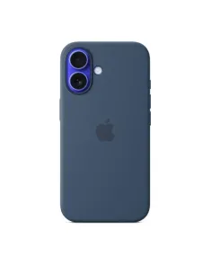 Apple Custodia MagSafe in silicone per iPhone 16 Plus - Denim