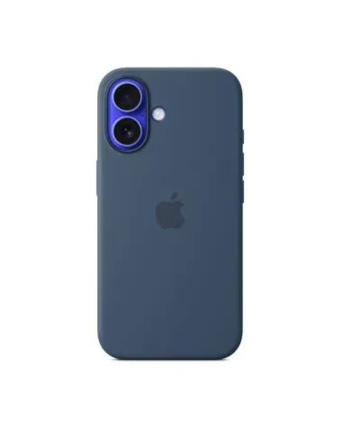 Apple Custodia MagSafe in silicone per iPhone 16 Plus - Denim
