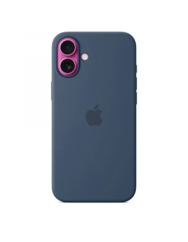 Apple Custodia MagSafe in silicone per iPhone 16 Plus - Denim