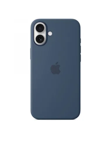 Apple Custodia MagSafe in silicone per iPhone 16 Plus - Denim