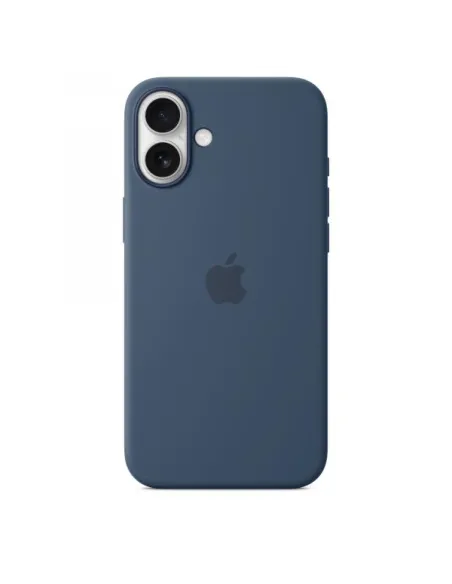 Apple Custodia MagSafe in silicone per iPhone 16 Plus - Denim