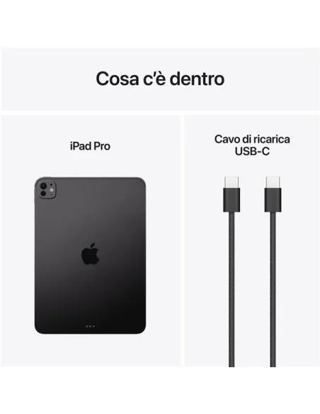 Apple iPad Pro 11" Wi‑Fi 1TB display standard Nero Siderale