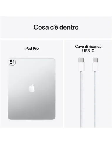 Apple iPad Pro 13" Pro Wi‑Fi 512GB display standard Argento