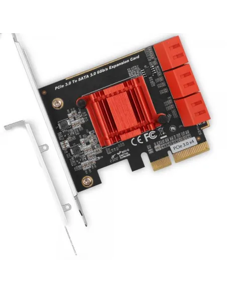 Axagon PCES-SA6 scheda di interfaccia e adattatore Interno SATA