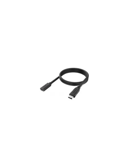 Akasa Type-C Extension Cable C(M) to C(F), 1,2 m - schwarz