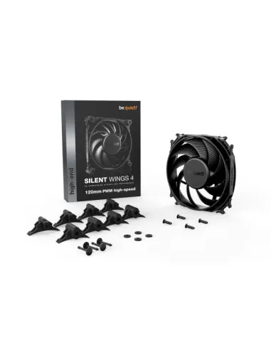 be quiet! Silent Wings 4 PWM Lüfter - 120mm, schwarz, High Speed