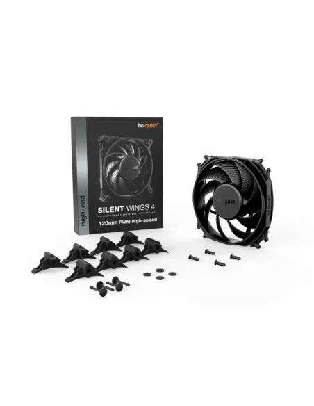 be quiet! Silent Wings 4 PWM Lüfter - 120mm, schwarz, High Speed