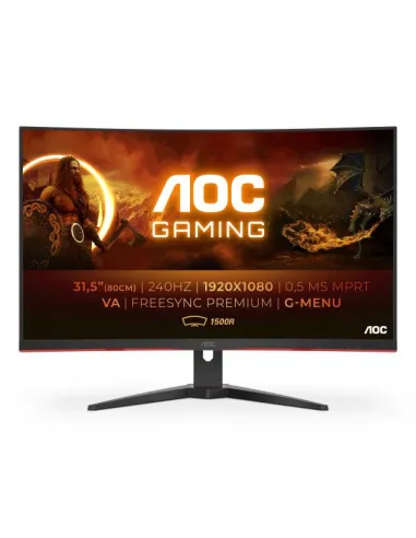 AOC MONITOR C32G2ZE 31,5 CURVED (C32G2ZE BK)