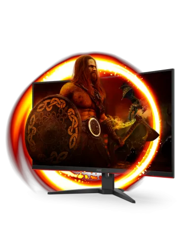 AOC MONITOR C32G2ZE 31,5 CURVED (C32G2ZE BK)