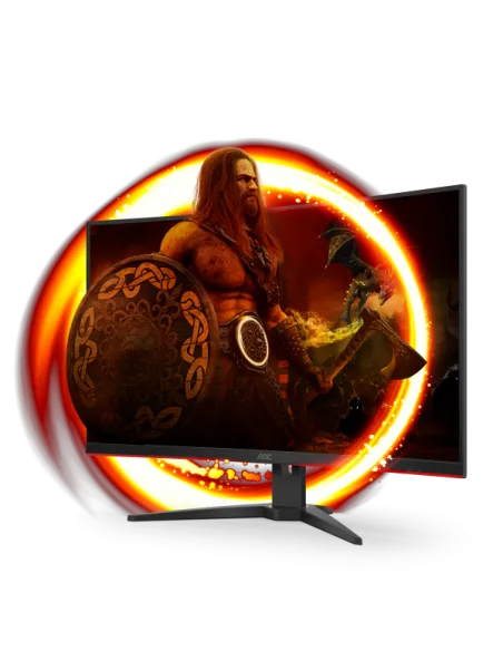 AOC MONITOR C32G2ZE 31,5 CURVED (C32G2ZE BK)