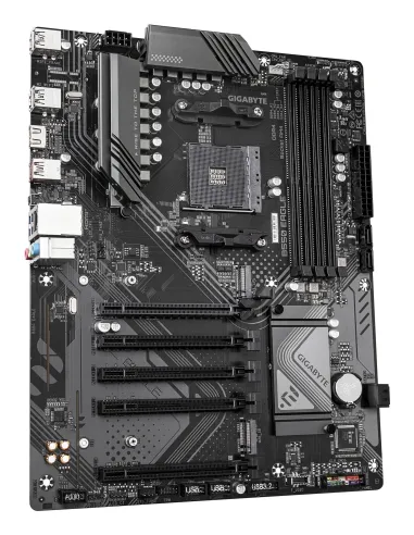 GIGABYTE B550 EAGLE Scheda madre - CPU AMD Ryzen serie 5000 G, VRM a 10+3+1 fasi, fino a 3200 MHz DDR4, 1xPCIe 4.0 + 1xPCIe 3.0