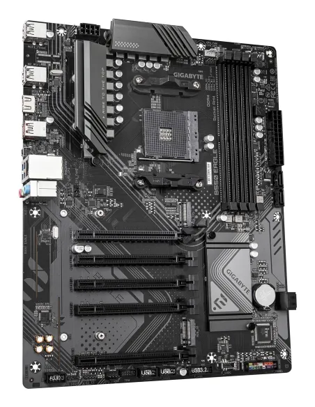 GIGABYTE B550 EAGLE Scheda madre - CPU AMD Ryzen serie 5000 G, VRM a 10+3+1 fasi, fino a 3200 MHz DDR4, 1xPCIe 4.0 + 1xPCIe 3.0