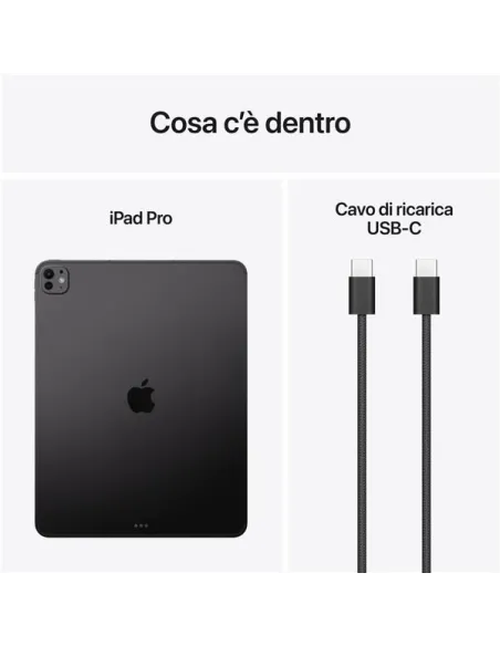Apple iPad Pro 13" Pro Wi‑Fi + Cellular 512GB display standard Nero