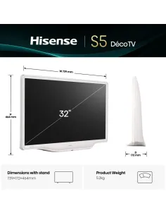 Hisense 32S5Q 81,3 cm (32") Full HD Smart TV Wi-Fi Bianco 2