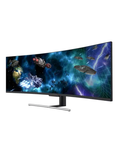 LC-Power LC-M49-DFHD-144-C-Q Monitor PC 124,5 cm (49") 3840 x 1080 Pixel UltraWide Full HD QLED Nero