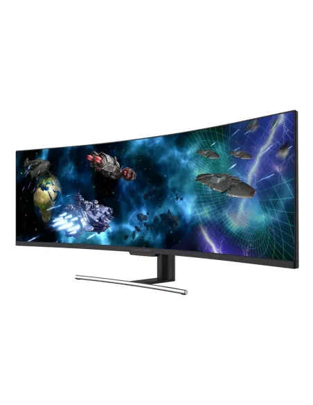 LC-Power LC-M49-DFHD-144-C-Q Monitor PC 124,5 cm (49") 3840 x 1080 Pixel UltraWide Full HD QLED Nero