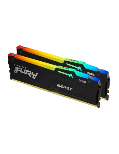 Kingston Technology FURY Beast 32GB 6000MT s DDR5 CL30 DIMM (Kit da 2 moduli) RGB EXPO