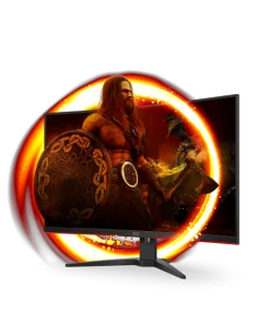 AOC G2 C32G2ZE/BK Monitor PC 80 cm (31.5") 1920 x 1080 Pixel Full HD 2