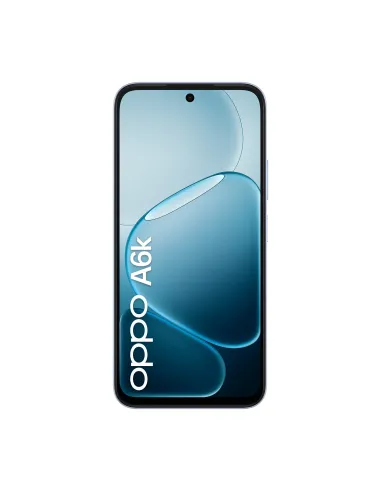 OPPO A6k AI Smartphone, doppia fotocamera 13MP+QVGA, Selfie 5MP, Display 6.75” 120HZ IPS HD+, 6100mAh, RAM