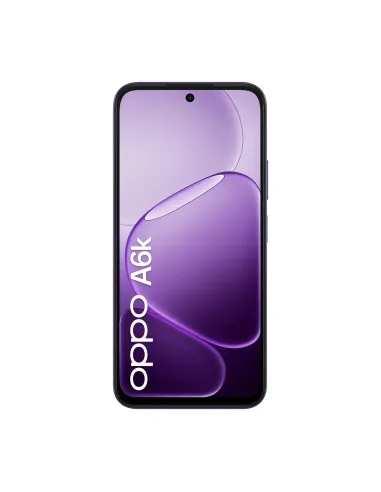 OPPO A6k AI Smartphone, doppia fotocamera 13MP+QVGA, Selfie 5MP, Display 6.75” 120HZ IPS HD+, 6100mAh, RAM